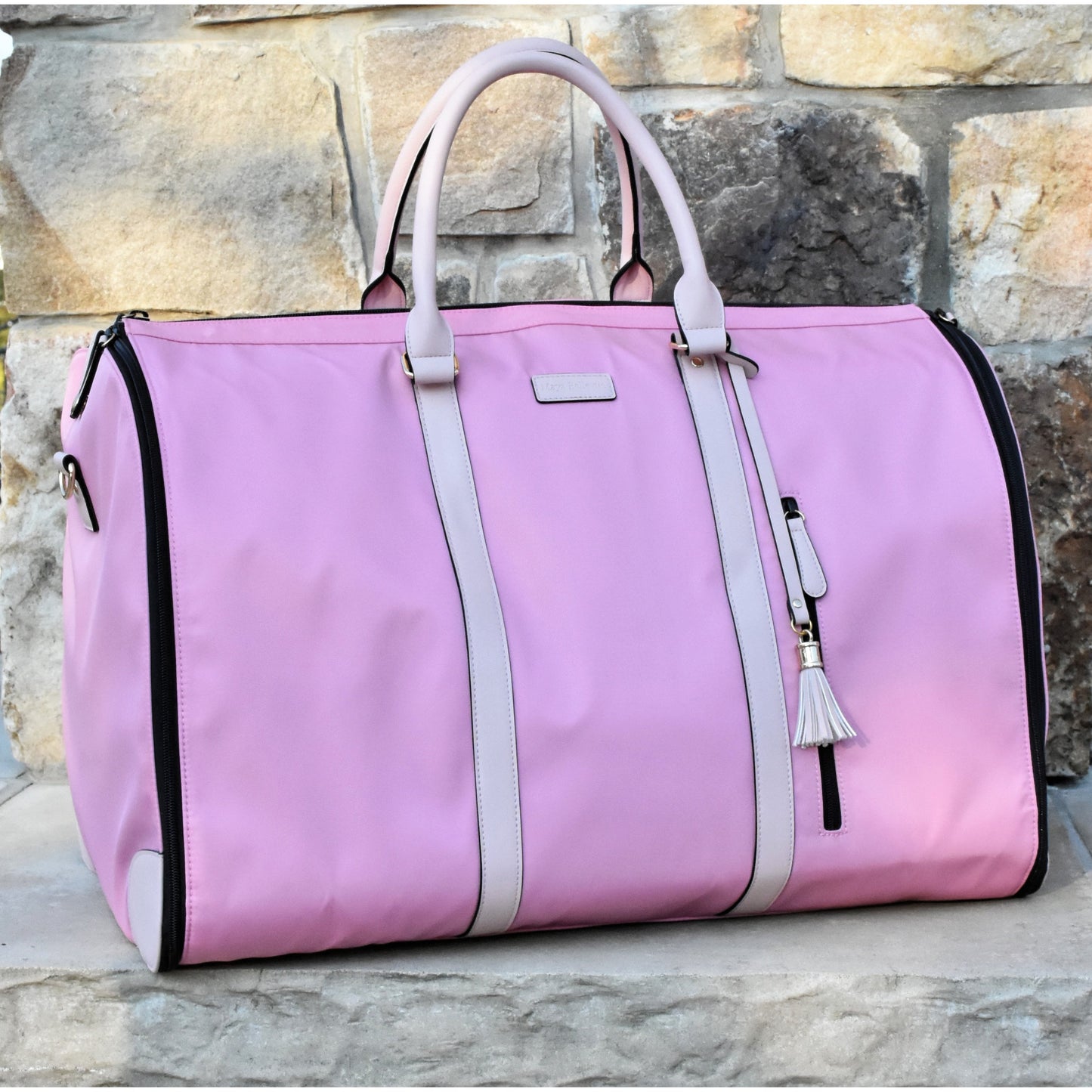 Ziva Duffle Bag - Nylon Pink