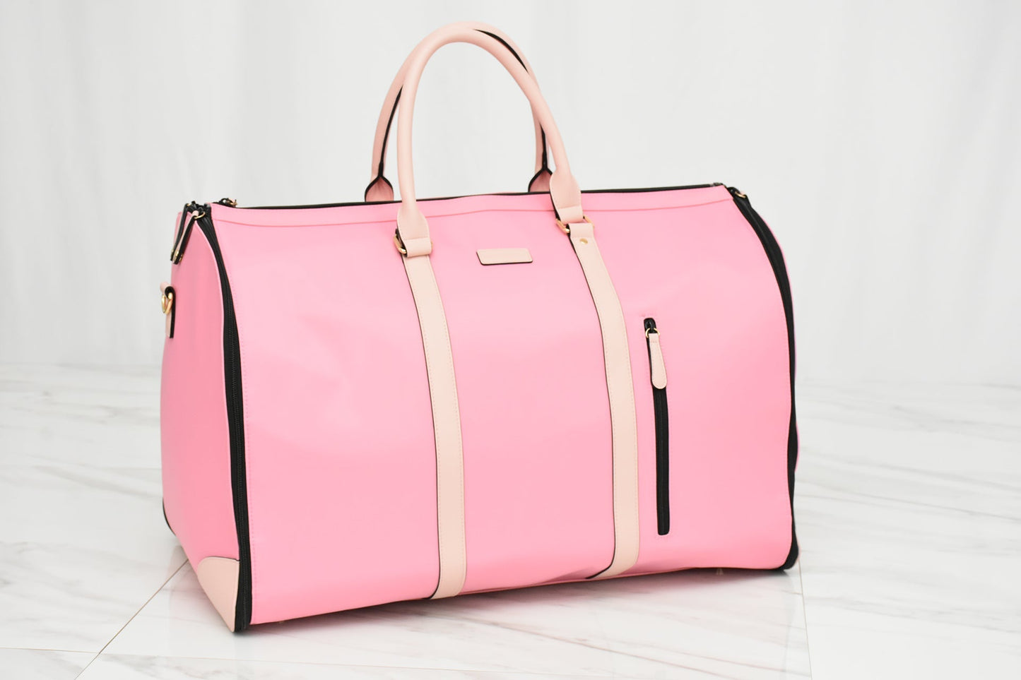 Ziva Duffle Bag - Nylon Pink