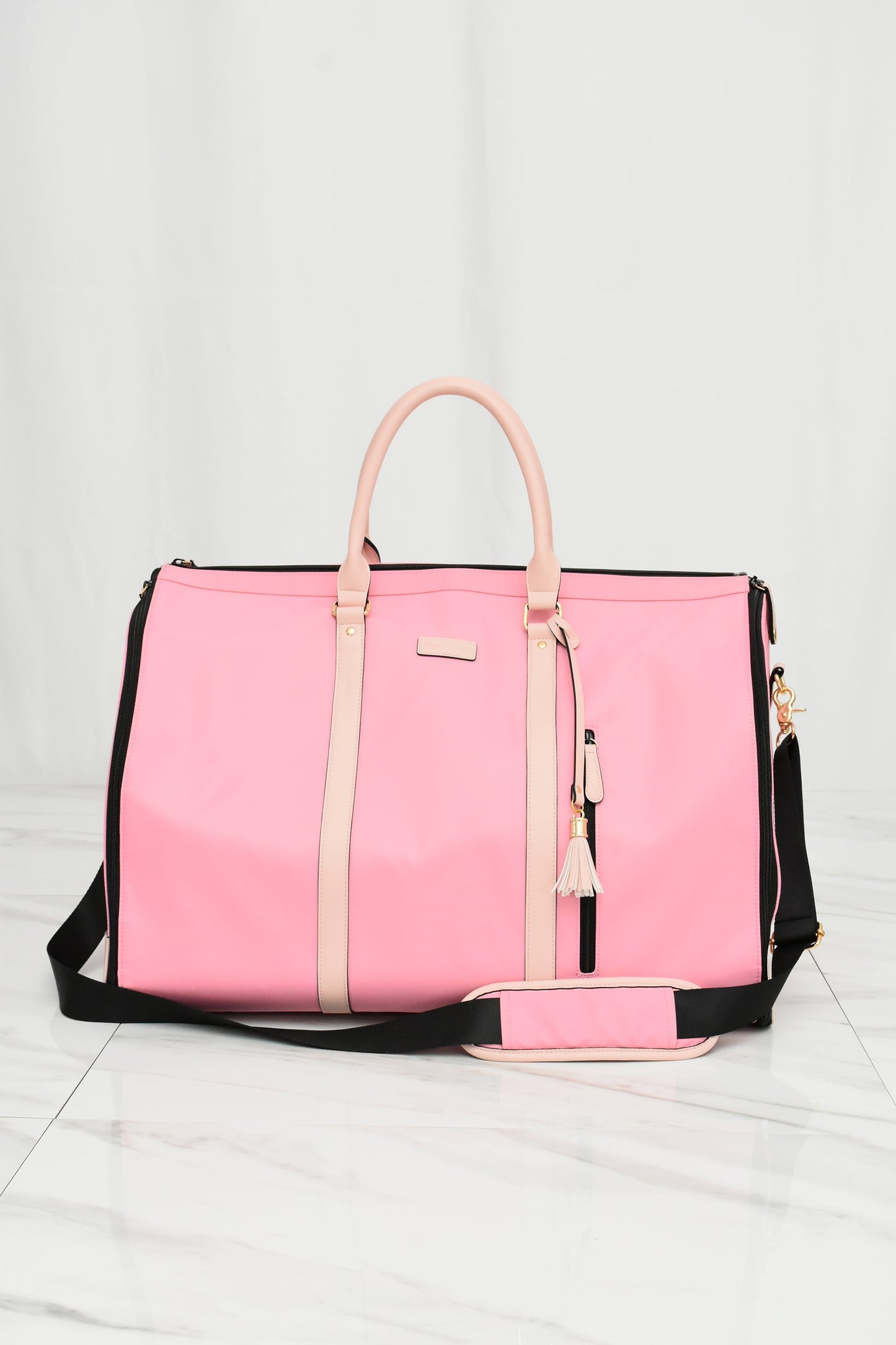 Ziva Duffle Bag - Nylon Pink
