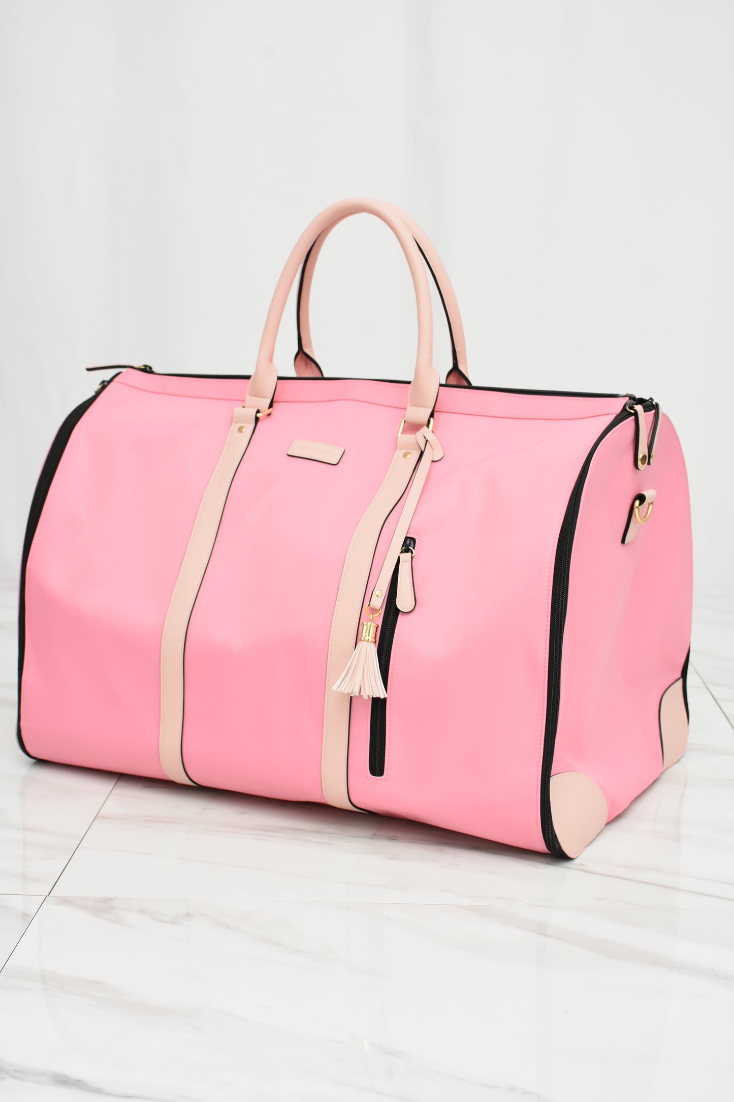 Ziva Duffle Bag - Nylon Pink